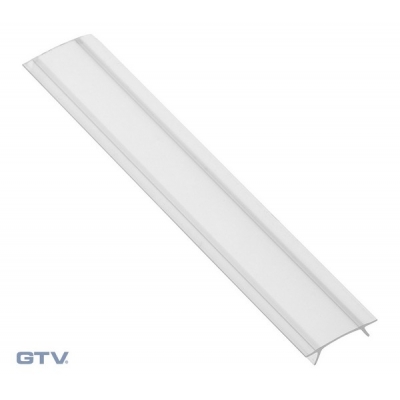  Экран PA-OSTRGLAX-00 17*5,1*2000 для алюминиевого профиля, цвет прозрачный