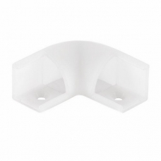 Соединитель угловой для профиля LR49 (15х06), белый