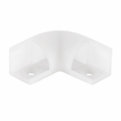  Соединитель угловой для профиля LR49 (15х06), белый