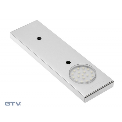  Точечный накладной светодиодный светильник для шкафа PILAS с датчиком препятствия, 12V, холодный свет, длина 218 мм, алюминий