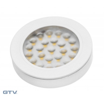  Точечный накладной/встраиваемый светодиодный светильник Vasco 12V, 1,7W 24 диод, белый, холодный