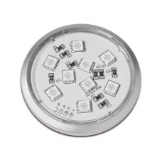 Точечный накладной светодиодный светильник Tavira круглый, 9диодов RGB SMD5050 1,8W, 12V с кабелем и разъемом