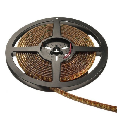  Светодиодная лента 3528, 120 д/м, 9,6W, 12V, IP65, зеленый свет, влагозащищенная