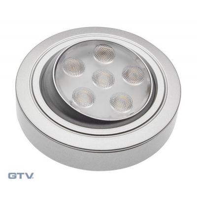  Точечный накладной светодиодный светильник Caldas 3W, 12V, алюминий, холодный белый с регулировкой угла освещения,