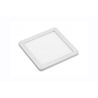  Точечный накладной светодиодный светильник Vegas 2 в 1, квадратный 100*100 мм, тепло-холодный, алюминий