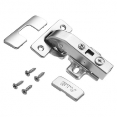 Петля GTV ZM-НСKT 90 градусов угловая самозакрывающаяся с планкой