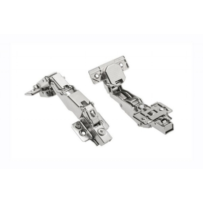  Петля GTV ZM-НСKT 165 градусов угловая самозакрывающаяся с планкой, регулировка в 3 плоскостях