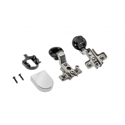  Петля внутренняя GTV CIG07 для стекла хром овал, с евро