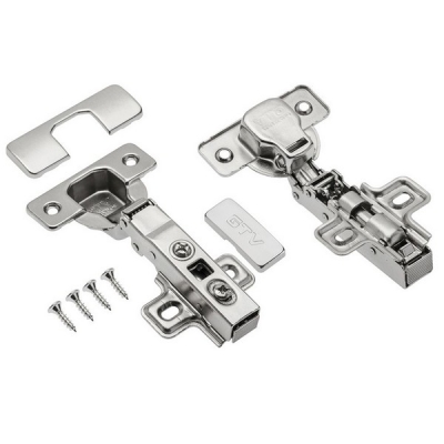  Петля GTV НС 09 накладная самозакрывающаяся с планкой H-0