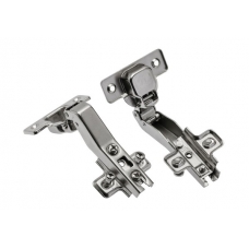 Петля накладная GTV 45 градусов с планкой H-2 с евро, 45мм