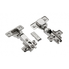 Петля накладная GTV ZP-POH045ZEO самооткрывающаяся с планкой H-0 с евро