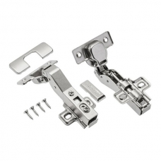 Петля GTV ZM-НСKT 30 градусов угловая самозакрывающаяся с планкой