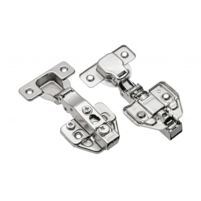  Петля GTV PRESTIGE НС 09 накладная самозакрывающаяся c H-0, без евро, с 3D регулировкой