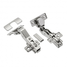 Петля GTV ZM-НСKT 30 градусов угловая самозакрывающаяся с планкой