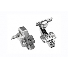 Петля GTV ZM-НСKT 90 градусов угловая самозакрывающаяся с планкой, регулировка в 3 плоскостях