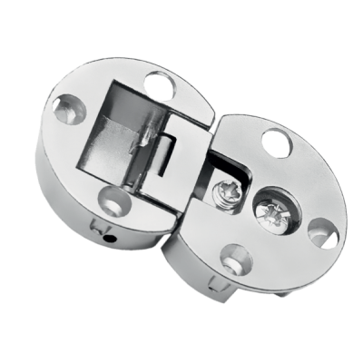  Петля секретерная d35*h12, никель 50138