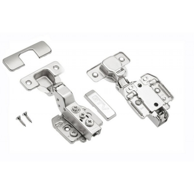  Петля GTV 07 внутренняя самозакрывающаяся с регулировкой силы доводчика, с эксцентриковой регулировкой плеча и ответной планки, H-0, с евро