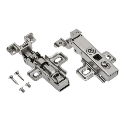  Петля GTV ZM-HCRALU9BE для алюминиевых рамок самозакрывающаяся с клипом