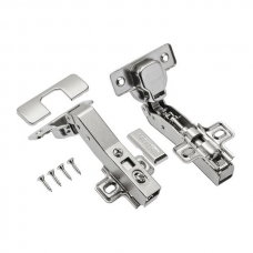 Петля GTV ZM-НСKT 45 градусов угловая самозакрывающаяся с планкой