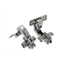 Петля накладная GTV 90 градусов с планкой H-2 с евро, 45мм