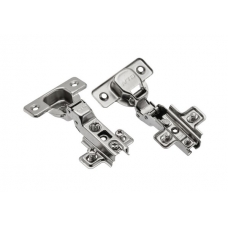 Петля полунакладная GTV CN08 с планкой H-2 с евро, 45мм