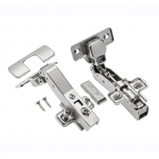 Петля GTV ZM-НСKT 45 градусов угловая самозакрывающаяся с планкой с евро