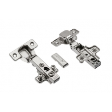 Петля накладная GTV ZP-COCA450-ZE клиповая без пружины, H-0, 45мм с евро