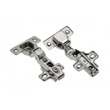 Петля полунакладная GTV ZP-CONL08 клиповая с планкой H-0, 45мм