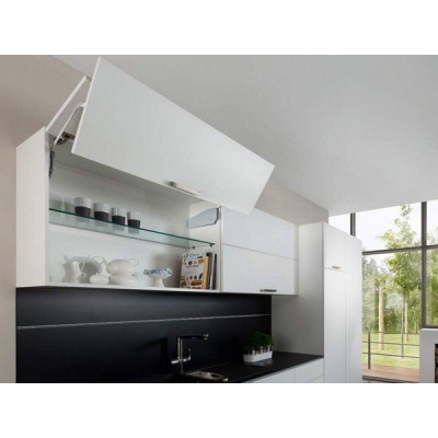  Механизм Free Fold высота фасада/вес 770-840 мм/8-16,7 кг, серый (в комплекте с петлями и заглушками)