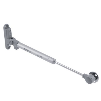  Подъёмник газовый с амортизатором, без регулировки 150N GTV, серый