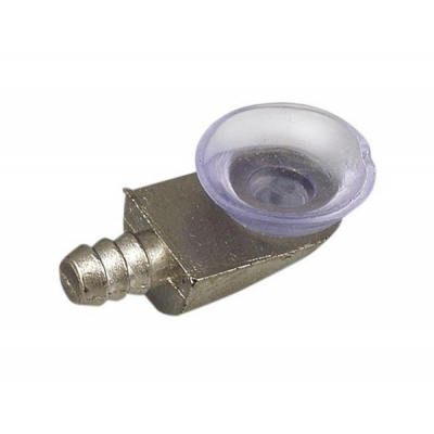  Полкодержатель прямой для стекла с присоской