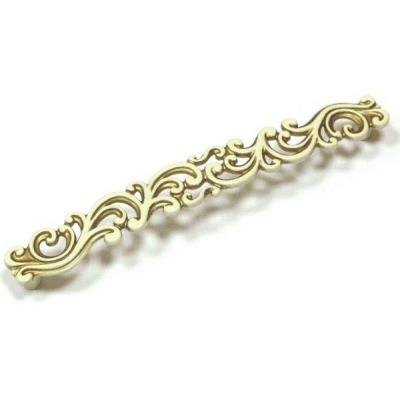  Ручка-скоба Giusti 192мм, слоновая кость, золото винтаж