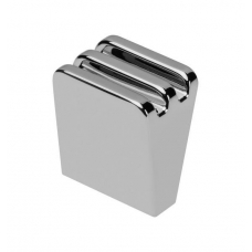 Ручка GANZA кнопка, хром