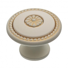 Ручка-грибок FB-027 золото прованс/топленое молоко