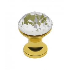 Ручка-кнопка с кристаллом GZ-CRPB20-03 золото