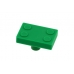  Ручка мебельная UM-BLOCK прямоугольник, зеленый