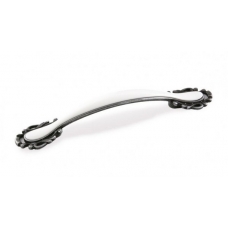 Ручка-скоба FS-141 096 старое олово/белый (TS)