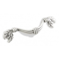 Ручка-скоба FS-180 096 серебро прованс/9003 белый матовый(То)