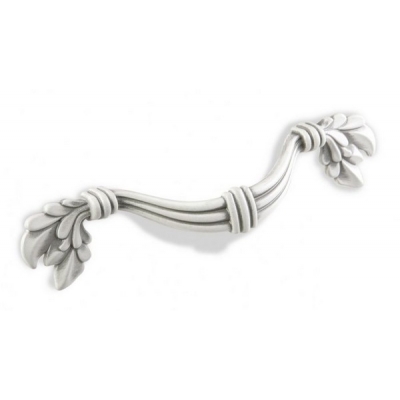  Ручка-скоба FS-180 096 серебро прованс/9003 белый матовый(То)