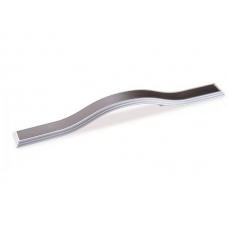 Ручка-скоба S-156 096 St светлый /кромка-венге матовый