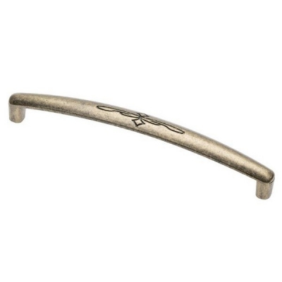  Ручка OLBIA L-128мм, старое золото