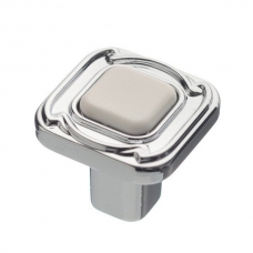 Ручка-грибок FB-026 000 Cr глянцевый/белый (TS)