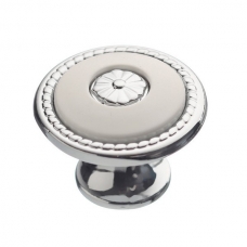 Ручка-грибок FB-027 000 Cr глянцевый/белый (TS)