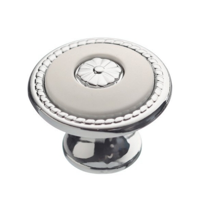  Ручка-грибок FB-027 000 Cr глянцевый/белый (TS)