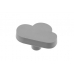  Ручка мебельная UM-CLOUD облако, серый