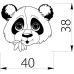 Ручка мебельная UM-KID-U панда фото 1