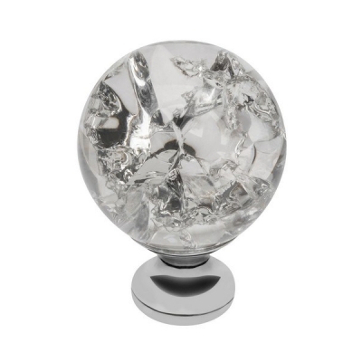  Ручка-кнопка с кристаллом GZ-CRPC30-01 хром