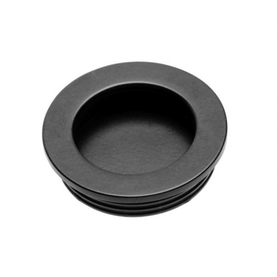  Ручка врезная круглая D-40 мм UZ В224 черный