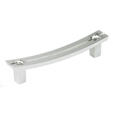 Мебельная ручка RS408CP/CrT.4/96