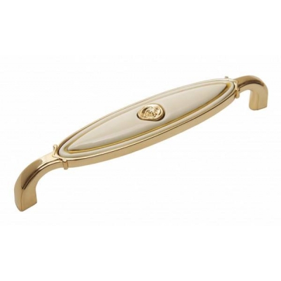  Мебельная ручка MARTA RS111GP.4/128/W